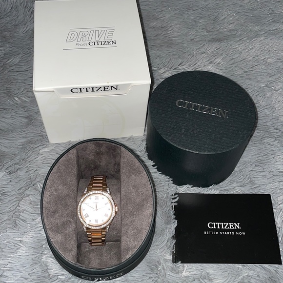 Citizen Jewelry - Authentic Citizen Eco Drive Watch Rose Gold